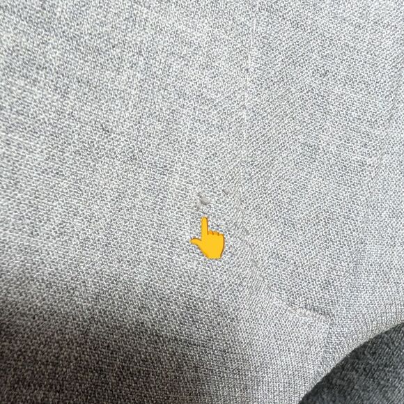 NWT Talbots classic Freeport mill grey dressy pant size 12P career basic work 64 - Picture 11 of 12